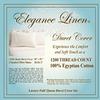 1200 Thread Count Egyptian Quality 3pc Duvet Cover Set, Solid, Full/Queen, Chocolate Brown view 4