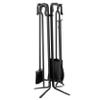 UniFlame 5-Piece Black Fireplace Tools Set T18070BK view 1