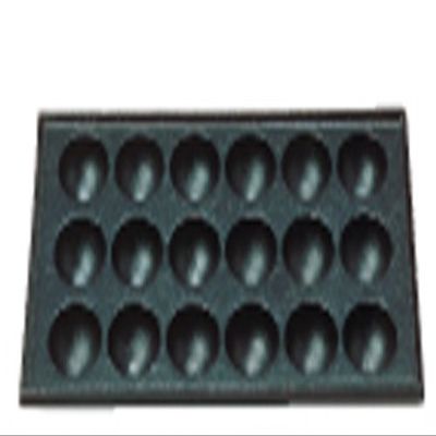 Sanwa Seiki Seisakusho GTK09 Iron Plate for Takoyaki, 18 Holes (Octopus Ware), Iron Casting