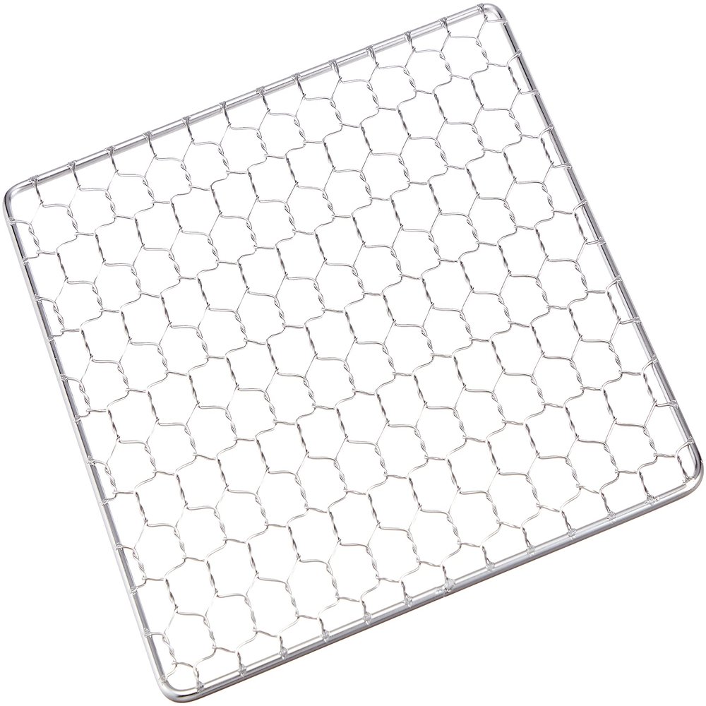 Endoshoji QHD06005 Commercial Wire Mesh, 5.1 x 5.1 inches (130 x 130 mm), For Hida Stoves, 18-8 Stainless Steel, Made in Japan