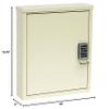 Omnimed 291600-BG Patient Security Cabinet with Programmable E-Lock, 4"/Shallow, Beige view 2