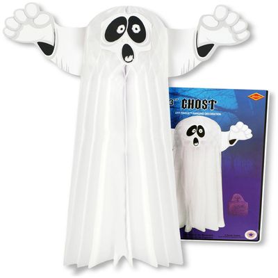 23" Tissue Hanging Ghost