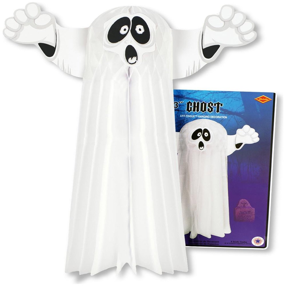 23" Tissue Hanging Ghost