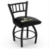 L018 Wright State 30" Swivel Bar Stool with Black Wrinkle Finish view 1
