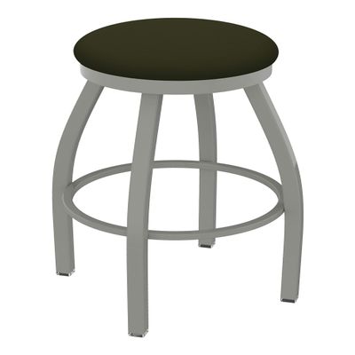 802 Misha 30" Swivel Bar Stool with Anodized Nickel Finish and Canter Pine Seat