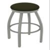 802 Misha 30" Swivel Bar Stool with Anodized Nickel Finish and Canter Pine Seat view 1