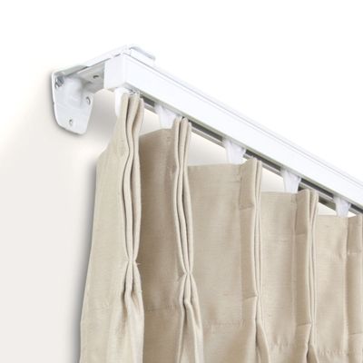 A&F Rod Decor New White Curtain Track Kit 48 inch - Wall Mount