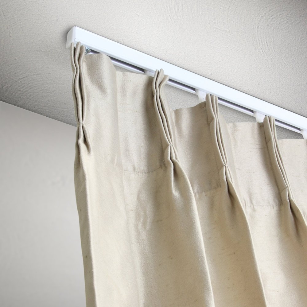 A&F Rod Decor New White Curtain Track Kit 48 inch - Ceiling Mount