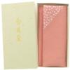 Musumi 50102-003 Prayer Bead Holder, Crepe Cherry Blossom Small Crest (with Box), Pink, Made in Japan view 3