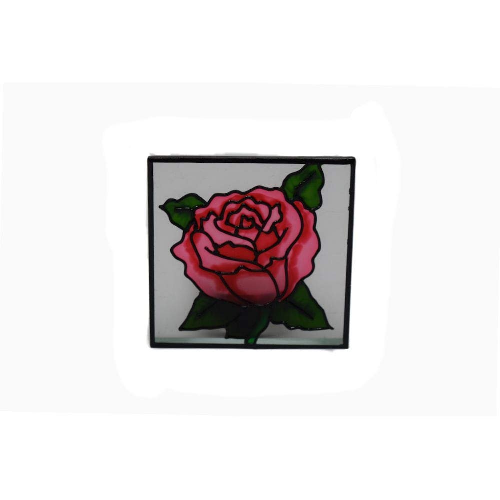 Seraphim Classics Rose-Glass-Candle Holder - Secondary