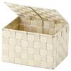 Chidori-sangyo Chidorisangyou Basket, Beige, W 9.1 x D 6.3 x H 5.7 inches (23 x 16 x 14.5 cm) view 1