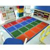 Joy Carpets Blocks Abound Area Rug in Color Primary, 5'4" x 7'8" view 2