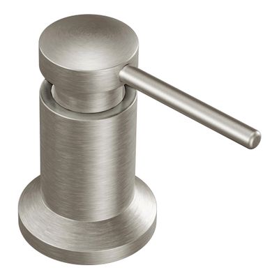 Moen Deck Mounted Lotion or Soap Dispenser for Kitchen Sink, Spot Resistant Stainless, 3942SRS