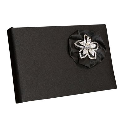 Ivy Lane Design Verona Guest Book, Black