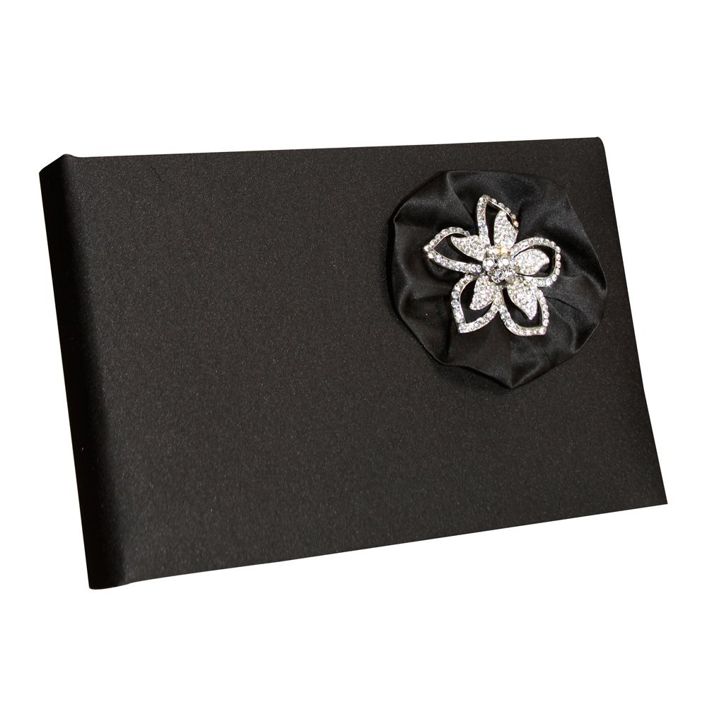 Ivy Lane Design Verona Guest Book, Black