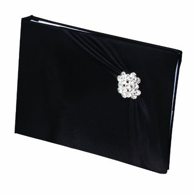 Ivy Lane Design Garbo Guest Book, Black