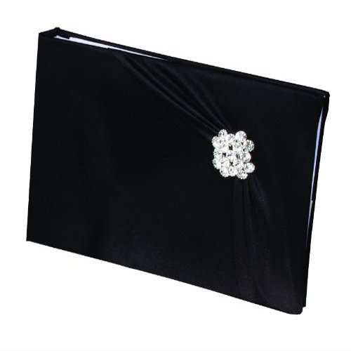 Ivy Lane Design Garbo Guest Book, Black