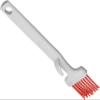 Carlisle FoodService Products 4040305 Silicone Basting Brush with Hook, 2", Red (Case of 12) view 3
