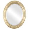 OVALCREST Oval Beveled Wall Mirror for Home Decor - Philadelphia Style - Gold Leaf - 28x40 Outside Dimensions view 1