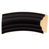 OVALCREST Oval Beveled Wall Mirror for Home Decor - Regalia Style - Rubbed Black - 37x47 Outside Dimensions view 2