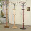 ADF Manhattan 74-Inch Coat Rack, Oak view 1