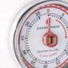 Zassenhaus Magnetic Retro Kitchen Timer, Classic Mechanical Cooking Timer (White) view 3