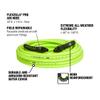Flexzilla Pro Air Hose, 1/4 in. x 50 ft., Heavy Duty, Lightweight, Hybrid, ZillaGreen - HFZP1450YW2 view 3