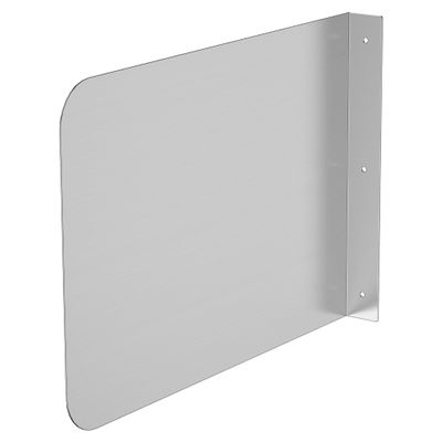 ACE Equipment SP-S1712 Stainless Steel Wall Mount Splash Guard for Commercial Restaurant Hand Sink and Compartment Prep Sink, ETL Certified (17"W x 12"H)