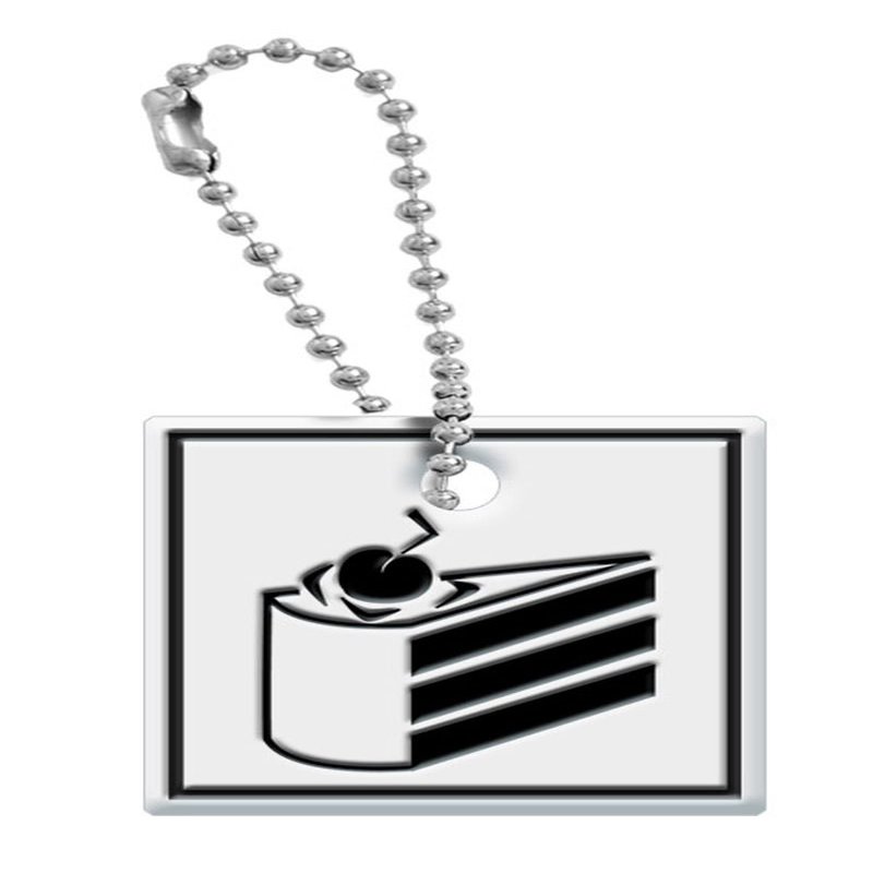 A Crowded Coop - Portal porte-cls mtal Cake Level Sign