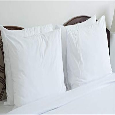 Atlas 96 Pieces Pillow Cases Covers Standard Size Bright White T180 Percale ** Hotel Linen **