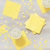500-Count Touch of Color 3-Ply Paper Beverage Napkins, Mimosa Yellow view 4