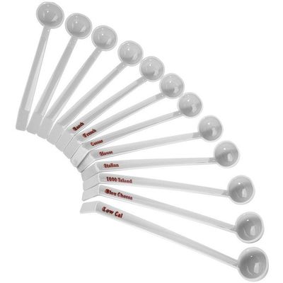Cambro LD105A148 Ladle 10 1/2" Assortment White Case qty 12