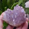 B3601 Gemqz Amethyst Growing Pine Cluster !!!! view 3