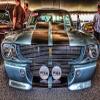 1967 Ford Mustang Custom Fastback II- Canvas OR FINE Print Wall Art view 1