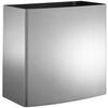 ASI 20826-T surface mounted waste receptacle with closed top view 1