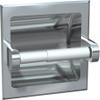 ASI 0402-Z zamac bathroom accessories - recessed toilet tissue holder view 1