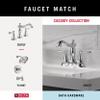 Delta 79735 Cassidy Double Towel Hook Bath Hardware Accessory in Polished Chrome view 4