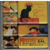 Fridolin 18411 Black Cat Magnet, Metal Tin, Clear/Multi-Coloured 9.5 x 7 x 2 cm, Set of 7 view 1
