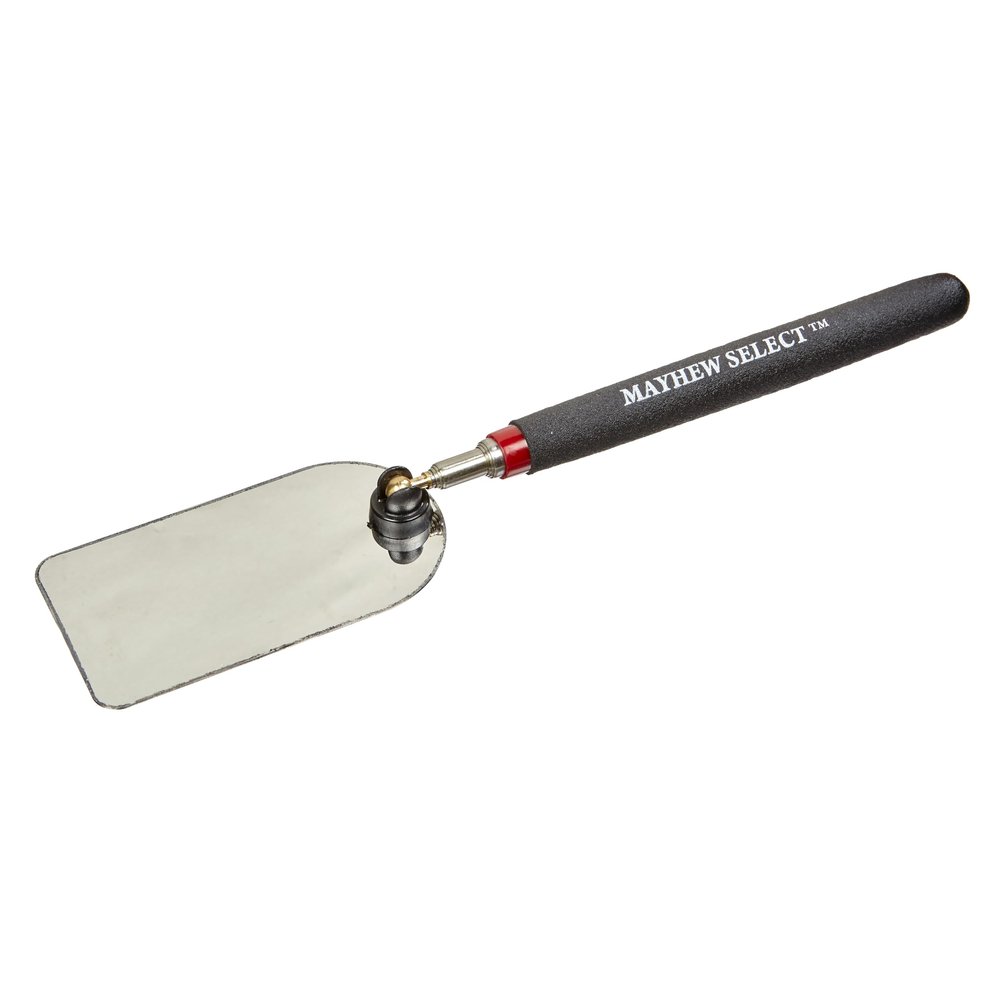 Mayhew Tools 17150 Stainless Steel Magnifying Mirror, Polished Steel