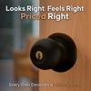 Copper Creek Entry Door Knob  Keyed Entry Handle with Lock and Key, ANSI Grade-3 Certified, DIY-Friendly Install for Interior and Exterior Entrance Doors  Tuscan Bronze (1 Pack) view 2