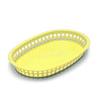 Yellow Plastic Basket 10.5X7X1.5 view 1