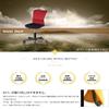 OSJ Office Chair, Mesh Chair, Computer Chair, 7 Colors (Black, MS) view 3