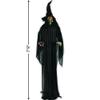 Fun Express Standing Witch with Red Apple Halloween Decoration - Lights up and Makes Sound - Scary Home Decor view 2