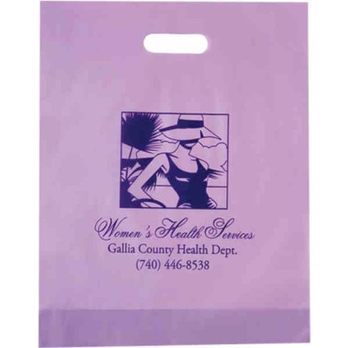 AAB 19FD12153 12 in. x 15 in. Frosted Die Cut Bag - Pack of 250