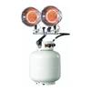 Mr. Heater F242655 MH30TS Double Tank Top Outdoor Heater, 8000 to 30000 BTU Per Hour, Chrome view 1