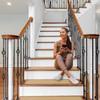 House, Home and More Set of 12 Skid-Resistant Carpet Stair Treads - Camel Tan - 8 Inches X 30 Inches view 2