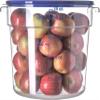 Carlisle FoodService Products Storplus Round Food Storage Container with Stackable Design for Catering, Buffets, Restaurants, Polycarbonate (Pc), 18 Quart, Clear, (Pack of 6) view 3
