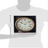 Towcester Clock Works Co. Acctim 26708 Redbourn Wall Clock, Gold, 30 cm L x 30 cm W view 3