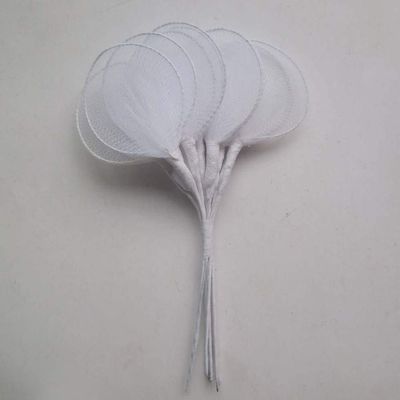144 Silver Edge Jordan Almond Flower Holders Wedding Favors