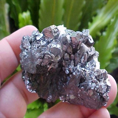 B6012 Gemqz Tetrahedrite & Calcite Cluster